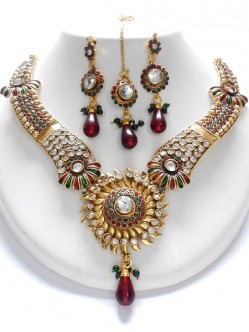 Polki Jewellery Set